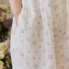 Ayla Whisper Floral Organic Muslin Jumpsuit