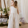 Ayla Whisper Floral Organic Muslin Jumpsuit
