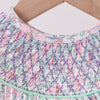 Floral Green Smock