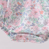 Floral Green Smock